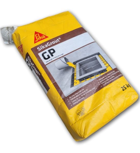 SikaGrout GP 25Kg - VỮA RÓT GỐC XI MĂNG, BÙ CO NGÓT