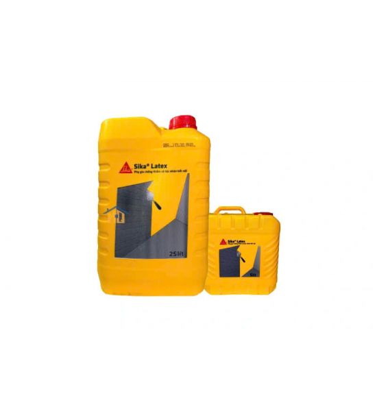 Sika Latex - Phụ Gia Cho Vữa Chống Thấm (5 Lít, 25 Lít)