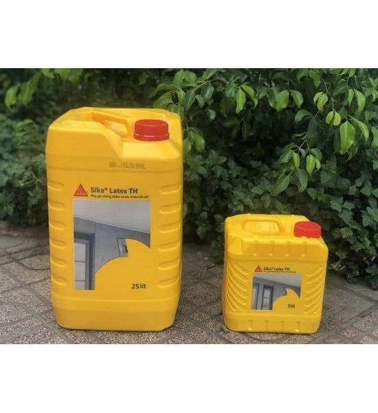 SIKA LATEX TH – Chống Thấm Và Kết Dính Cho Vữa Xi Măng (2 LÍT, 5 LÍT, 25LÍT)